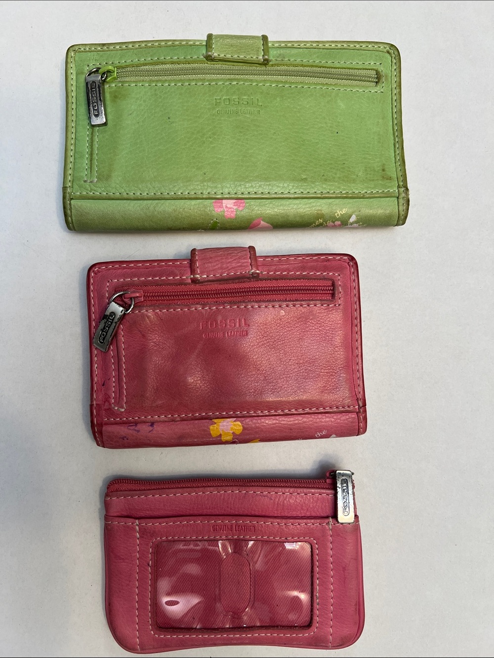 Y2K VINTAGE FOSSIL BUTTERFLY BUNDLE SHOULDER BAG SMALL WALLETS KEY CHARM - Picture 16 of 16